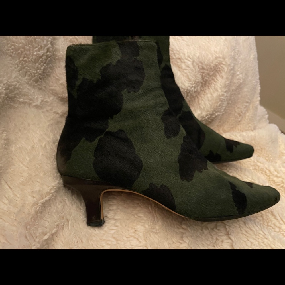 Jimmy Choo Kitten Heel Ankle Boots